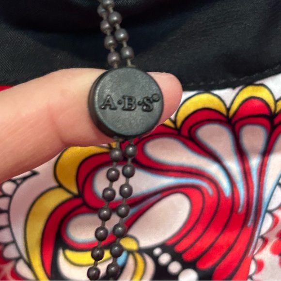 A.B.S. Collection Red Silk Mini Kimono Day Dress | New with Tags | Size: Small - Picture 7 of 14